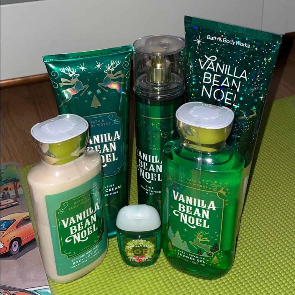 Bath and Body Works Vanilla Bean Noel Set